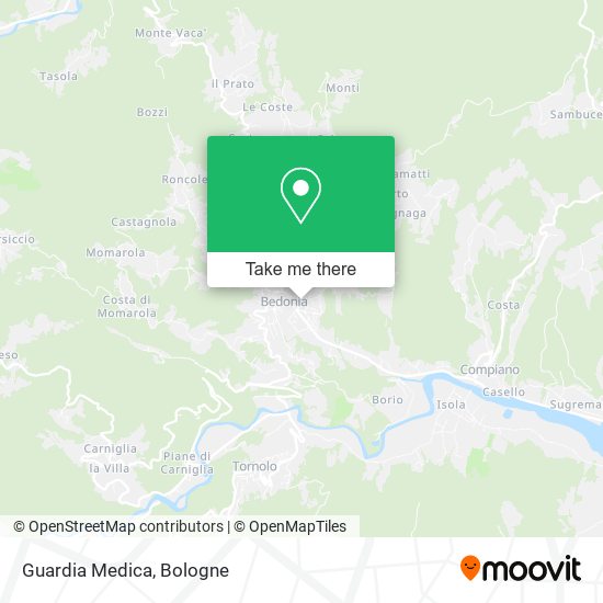 Guardia Medica map