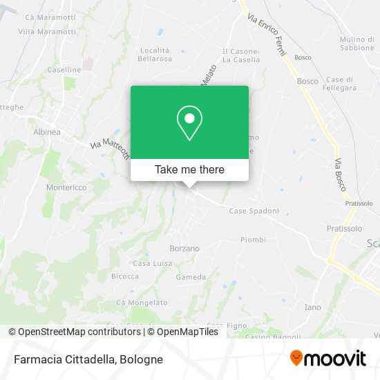 Farmacia Cittadella map