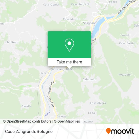 Case Zangrandi map