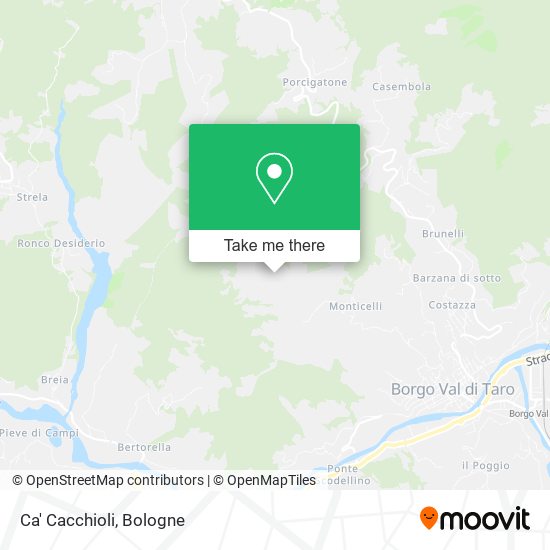 Ca' Cacchioli map