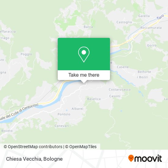 Chiesa Vecchia map