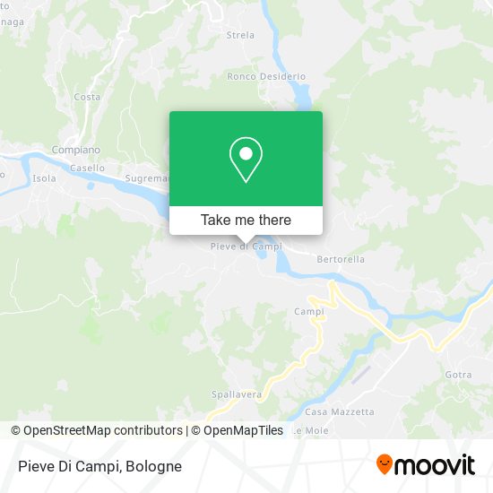Pieve Di Campi map