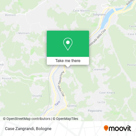 Case Zangrandi map