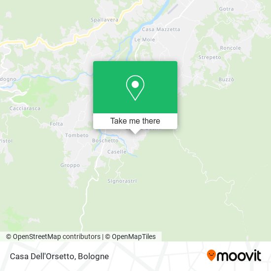 Casa Dell'Orsetto map