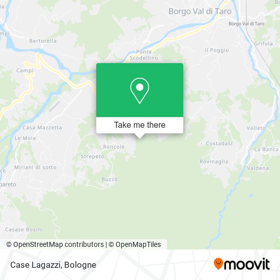 Case Lagazzi map