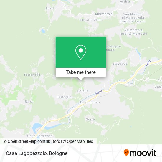 Casa Lagopezzolo map