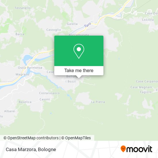 Casa Marzora map