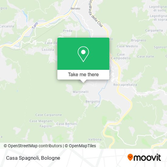 Casa Spagnoli map