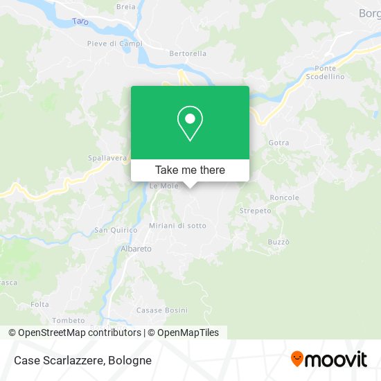 Case Scarlazzere map