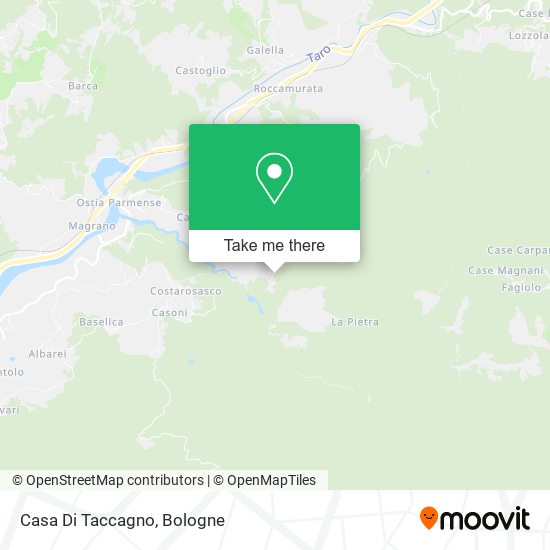 Casa Di Taccagno map