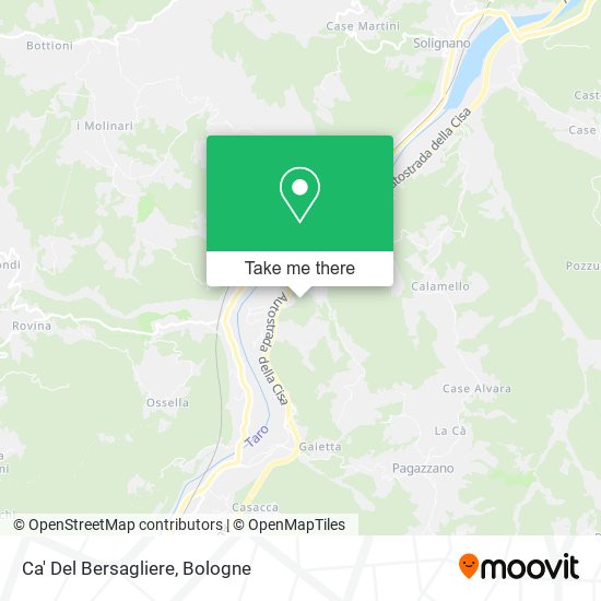 Ca' Del Bersagliere map