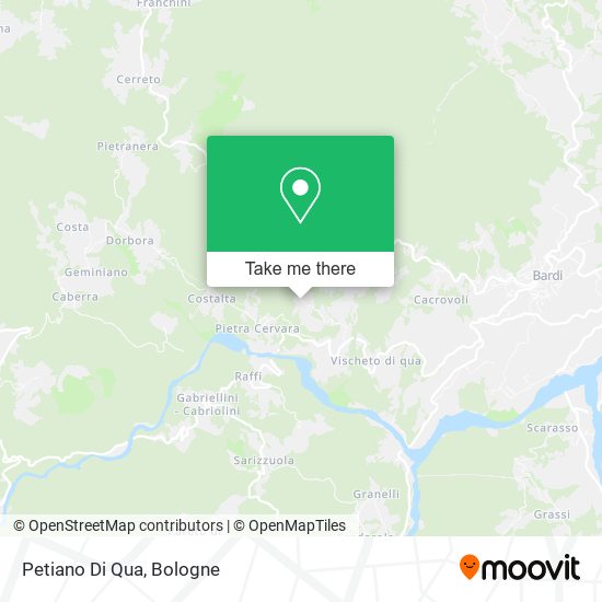 Petiano Di Qua map