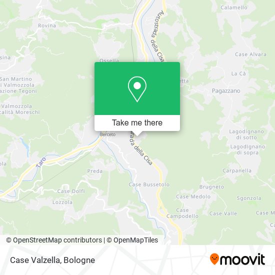 Case Valzella map