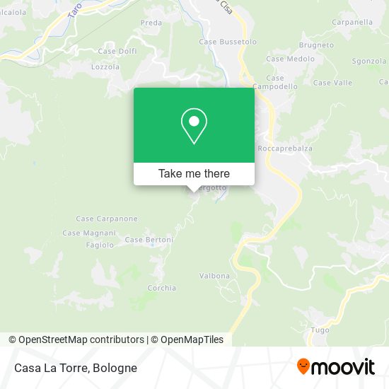 Casa La Torre map