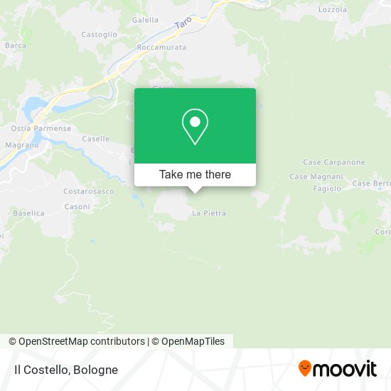 Il Costello map