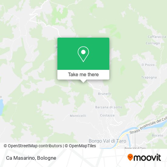 Ca Masarino map