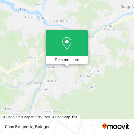 Casa Brugnetta map