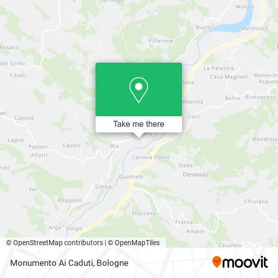 Monumento Ai Caduti map