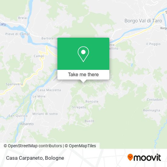 Casa Carpaneto map