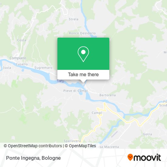 Ponte Ingegna map