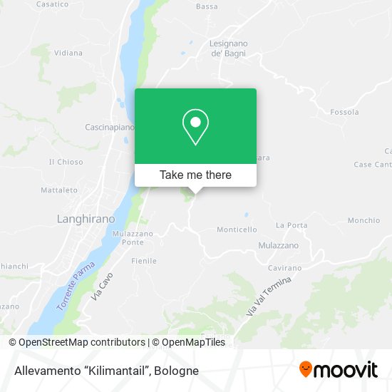 Allevamento “Kilimantail” map