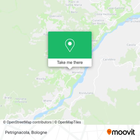 Petrignacola map