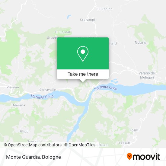 Monte Guardia map