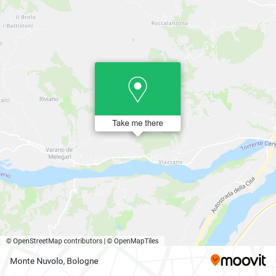 Monte Nuvolo map