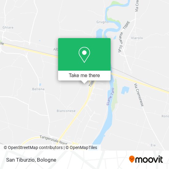 San Tiburzio map