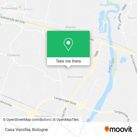 Casa Vecchia map