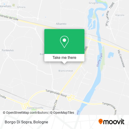 Borgo Di Sopra map