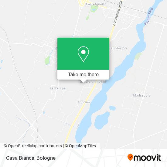 Casa Bianca map