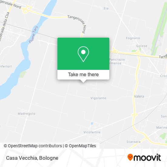 Casa Vecchia map