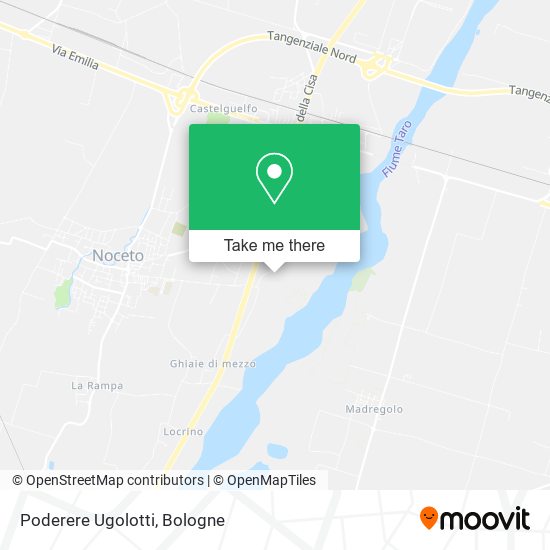 Poderere Ugolotti map