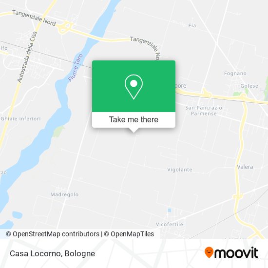 Casa Locorno map
