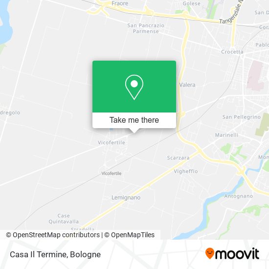 Casa Il Termine map