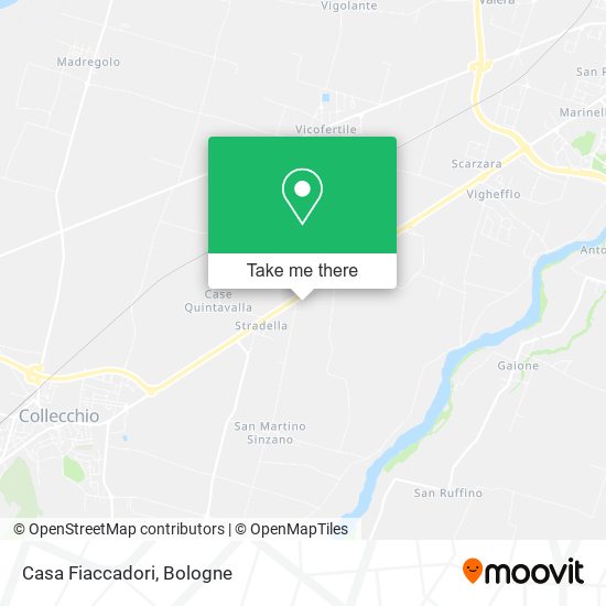 Casa Fiaccadori map