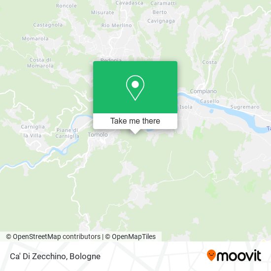 Ca' Di Zecchino map