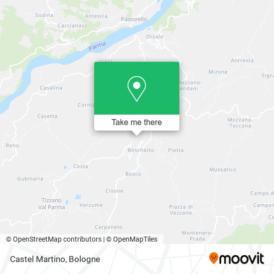 Castel Martino map