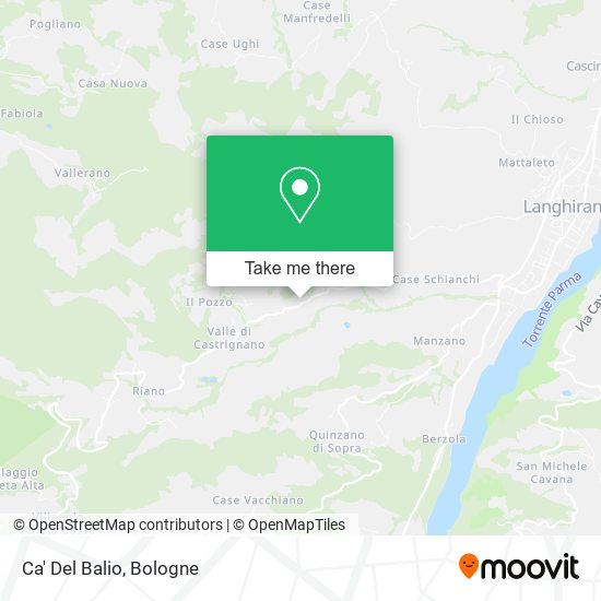 Ca' Del Balio map
