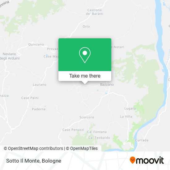 Sotto Il Monte map