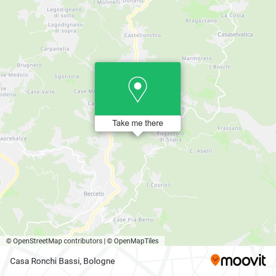 Casa Ronchi Bassi map