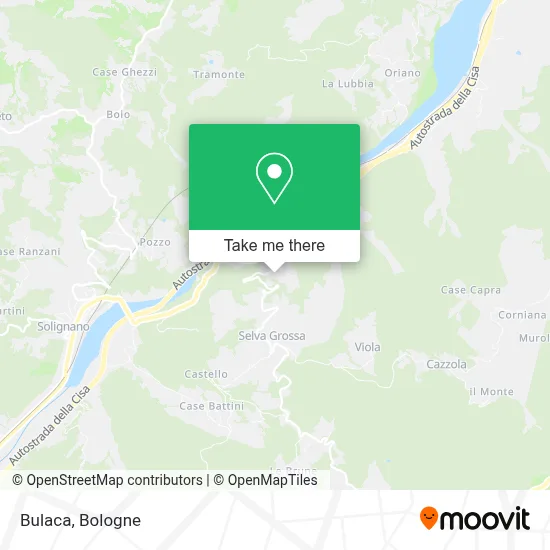 Bulaca map