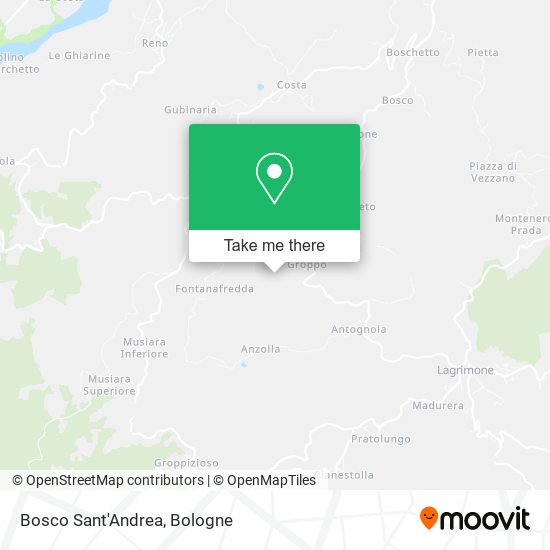 Bosco Sant'Andrea map
