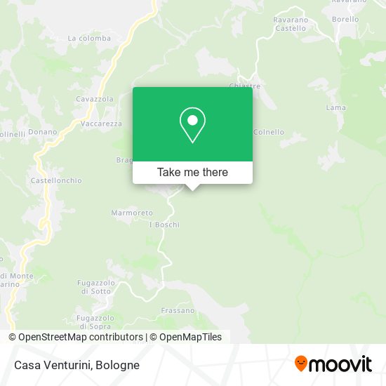 Casa Venturini map