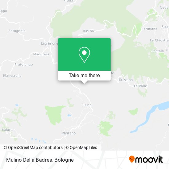 Mulino Della Badrea map