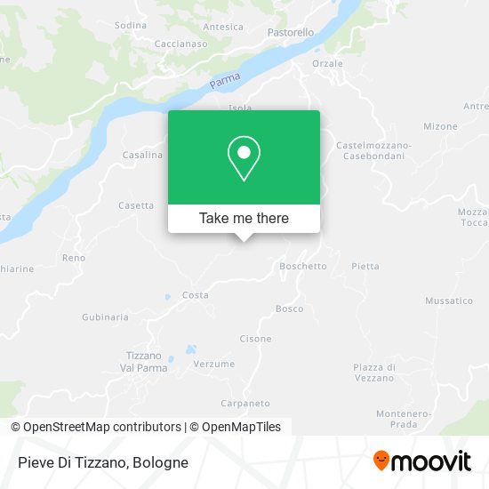 Pieve Di Tizzano map