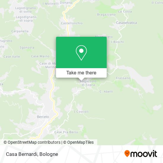 Casa Bernardi map