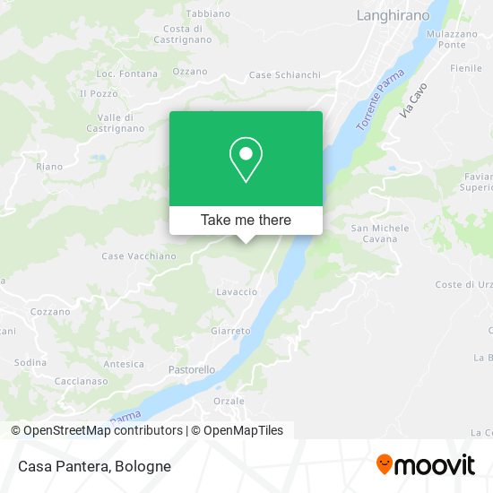 Casa Pantera map