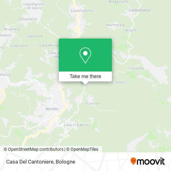 Casa Del Cantoniere map